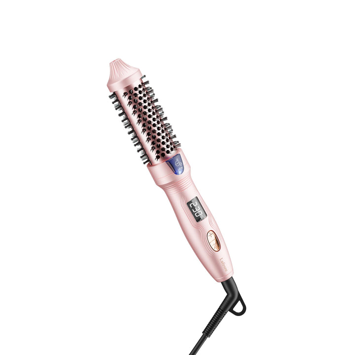 Thermobürste, MINI Thermal Brush, 27mm Heisse Bürste für Blowout-Effekt, Tourmalin-Keramik-Ion-Locke