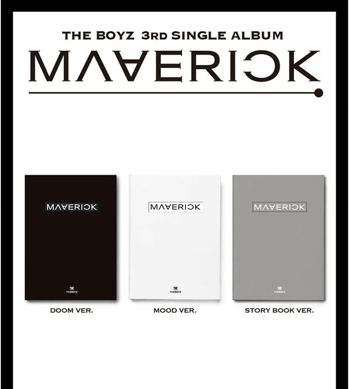THE BOYZ - MAVERICK 3rd Single Album THE BOYZ album + Extra photocards set (STORY BOOK ver.)