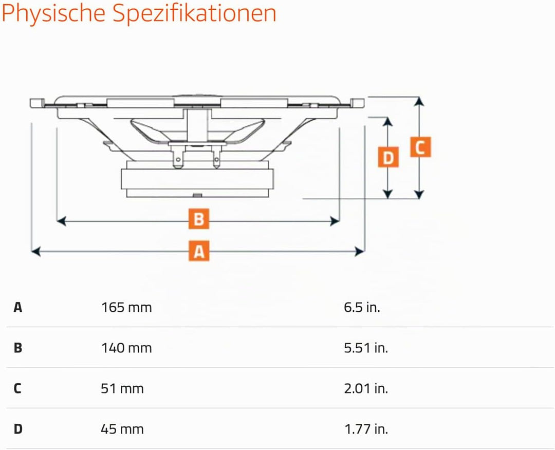 Hertz Linie UNO K170 K 170 Lautsprecher-Set, Zwei-Wege-Lautsprecher, 170 mm