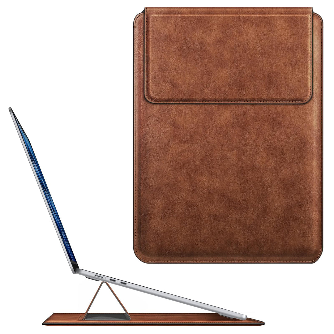 Fintie 15-16 Zoll Laptop Tasche mit Ständer Kompatibel mit MacBook Air 15.3 2024 2023 (A3114 A2941),