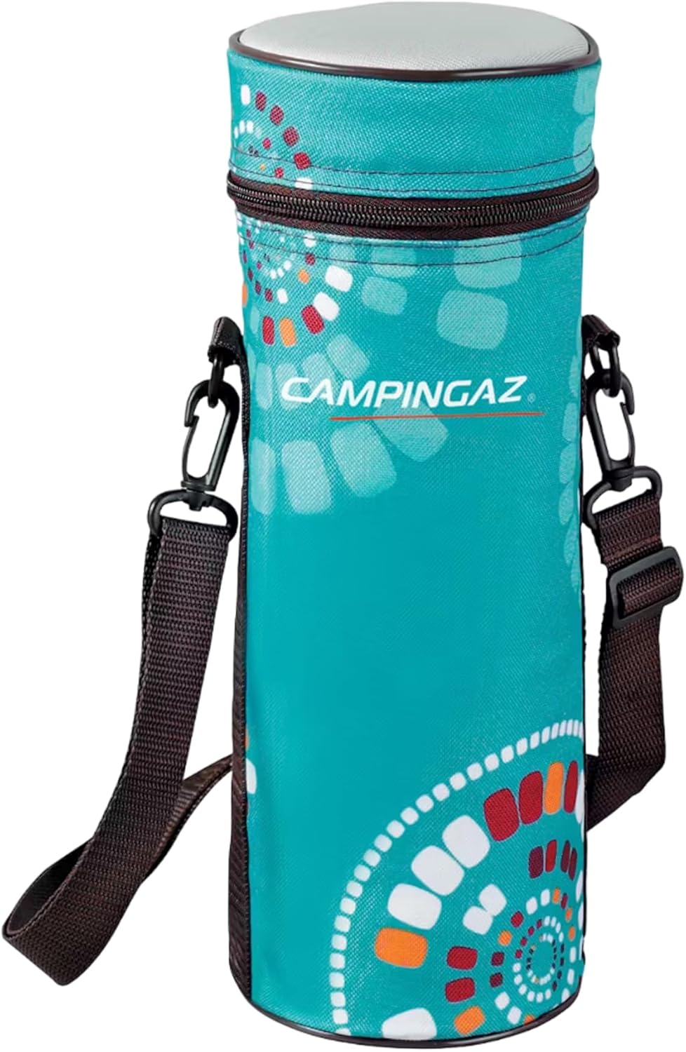 Campingaz Kühltasche Flaschenkühler Ethnic Minimaxi, türkis-grau, 1,5 Liter, 2000032468