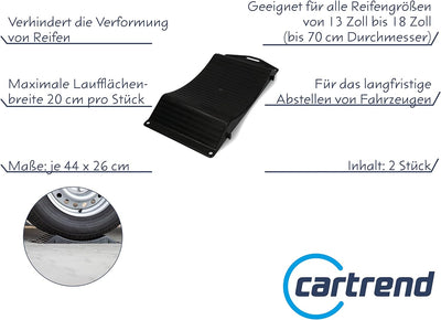 cartrend 10169 Reifenschoner & 10685 Caravan Radschutzhülle XL Radschutz Reifenabdeckung Reifentasch