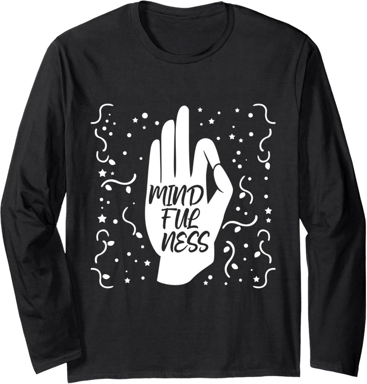 Namaste - Achtsamkeit & Selbstbewusstsein Langarmshirt