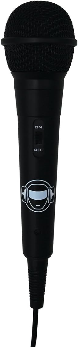 Lexibook K8210 Iparty Audio-Bluetooth, mit Lichteffekten, Mikrofon, Wiederaufladbare Batterie, Schwa