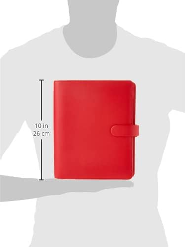 Filofax Saffiano-Organizer, A5, Mohnblumenmotiv, 22-022622, poppy, poppy
