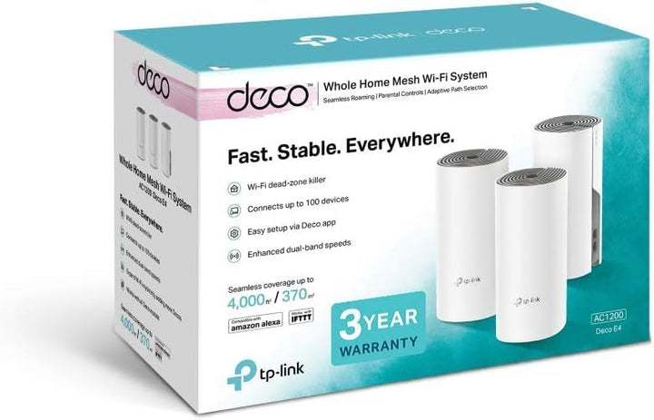 Wireless Router|TP-LINK|Wireless Router|3-Pack|1167 Mbps|Mesh|IEEE 802.11ac|LAN WAN Ports 2|Number o