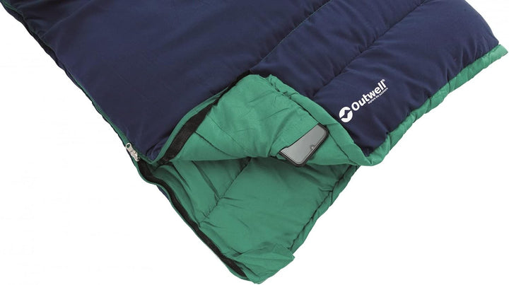 Outwell Champ Schlafsack Ozeanblau One Size