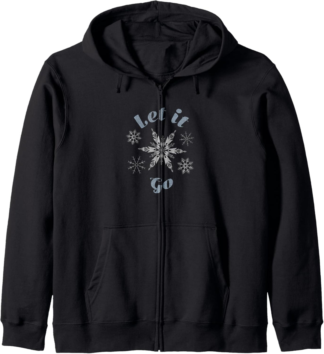 Disney Frozen Let It Go Snowflake Kapuzenjacke