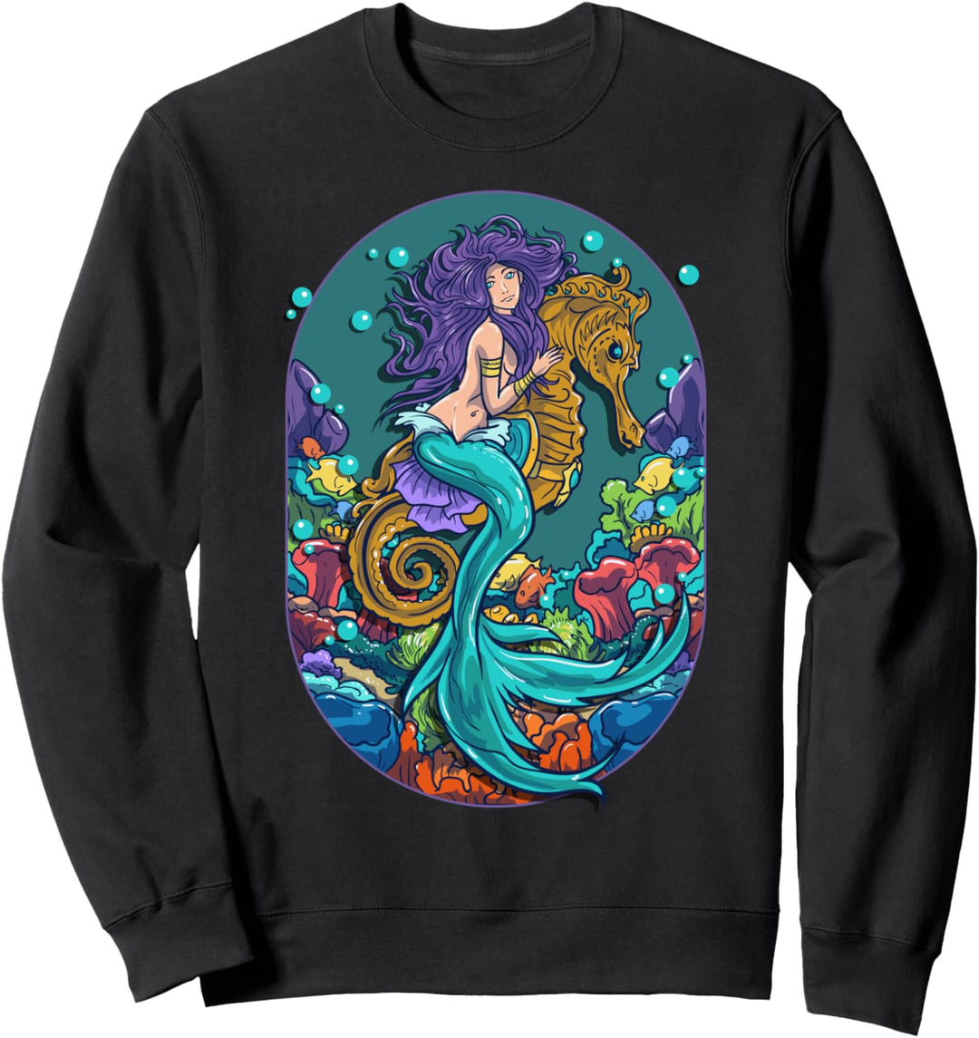 Mechanisches Meerjungfrauengeschenk Sweatshirt