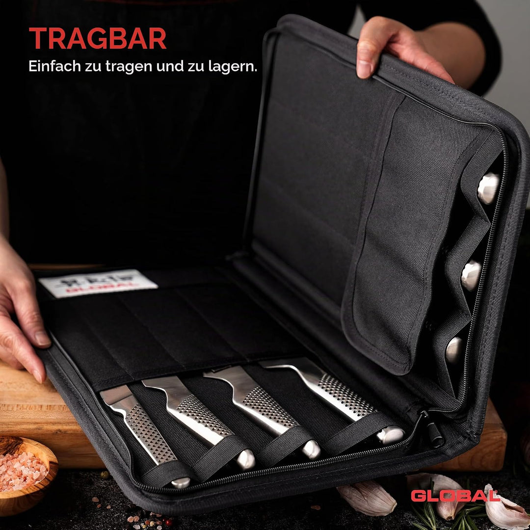 Global Messertasche für 7 Messer G-666/07