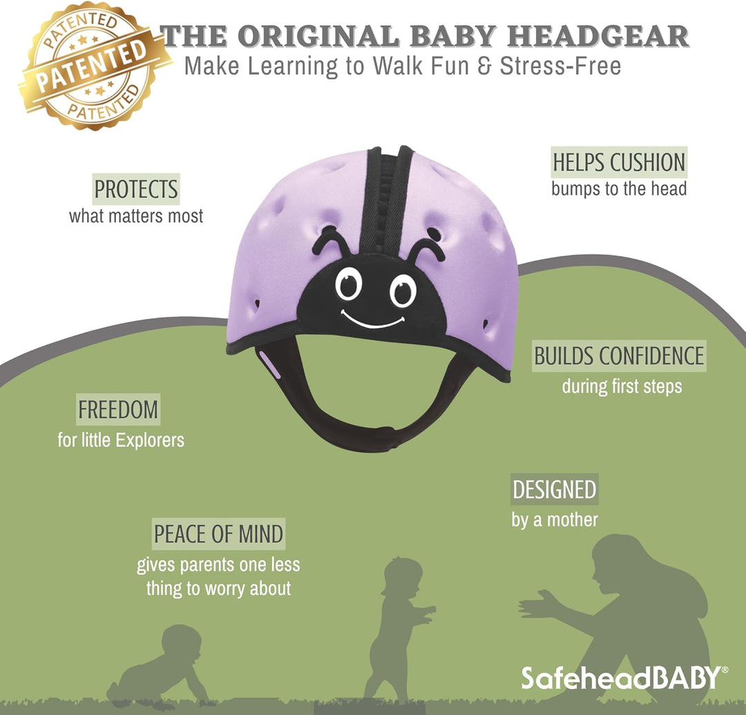 SafeheadBABY Preisgekrönter Säuglingssicherheitshelm, Babyhelm zum Krabbeln, Spazierengehen, ultrale