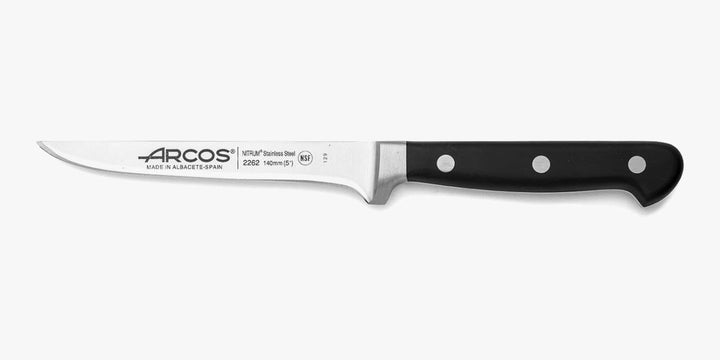 Arcos Opera - Ausbeinmesser - NITRUM geschmiedetem Edelstahl 140 mm - HandGriff POM Farbe Schwarz