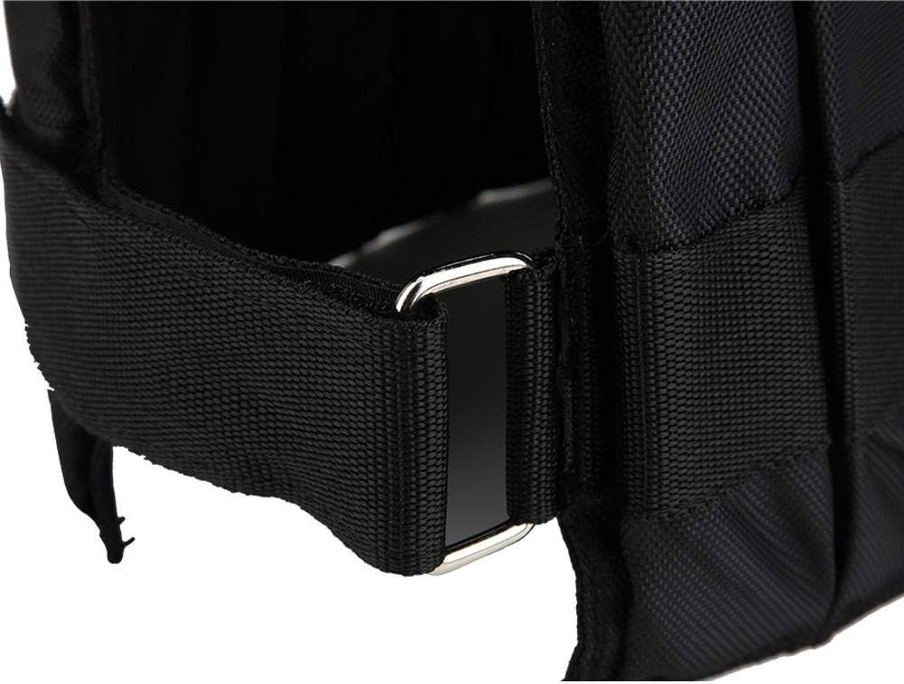 Einstellbare maximale Belastung 20 kg Gewichtsweste 12 Beutel Fitnessstudio Laufen Fitness Sporttrai