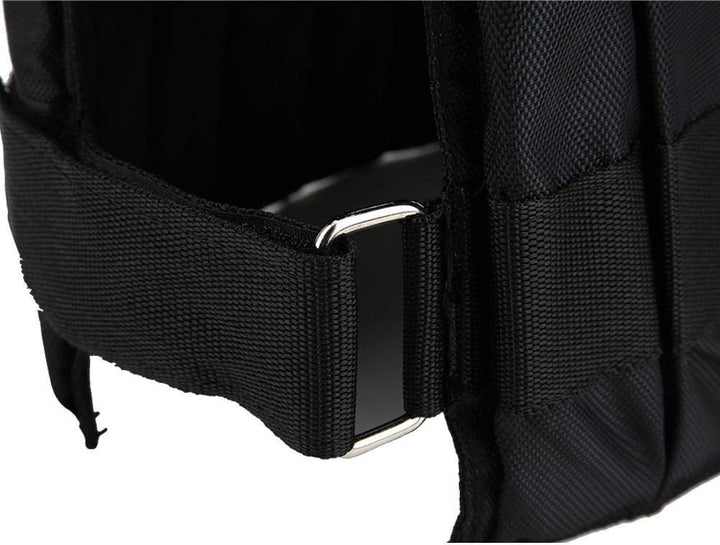 Einstellbare maximale Belastung 20 kg Gewichtsweste 12 Beutel Fitnessstudio Laufen Fitness Sporttrai