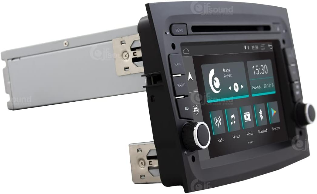 Personalisiertes Autoradio für FIAT Doblò Android GPS Bluetooth WiFi USB DAB+ Touchscreen 7" 4core C