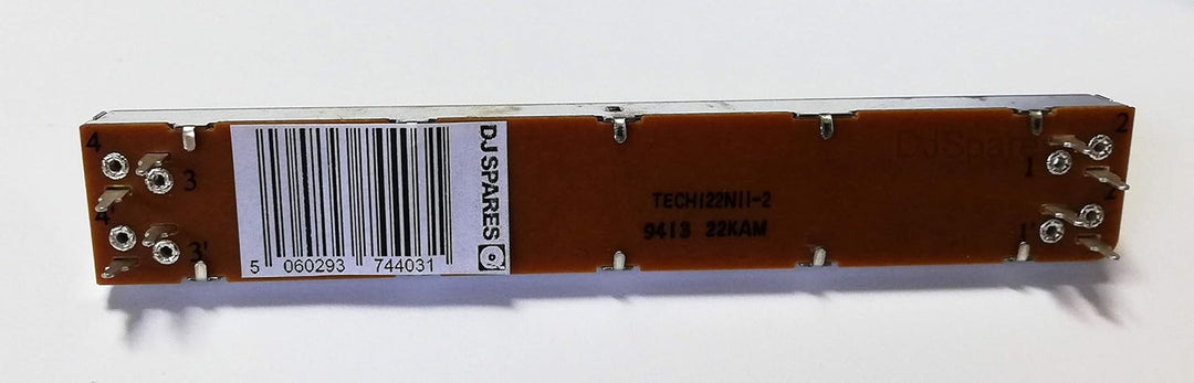 Pitch Fader – 2 Version passend für Technics SL1200MK2 SL1210MK2 Center Click und 0% Quarzschloss –