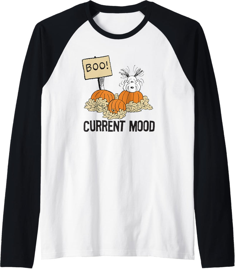 Peanuts Halloween Boo Stimmung Raglan