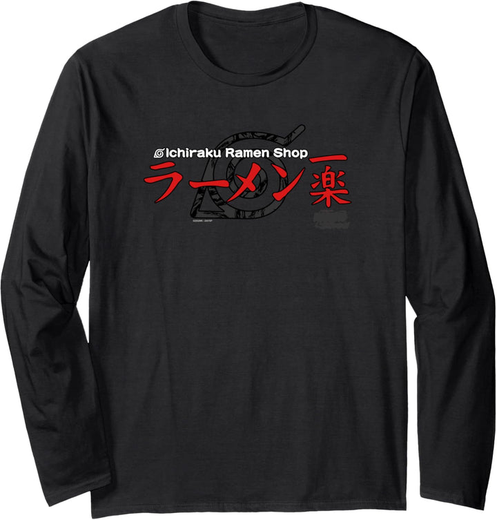 Naruto Shippuden Ichiraku Ramen Bar Langarmshirt