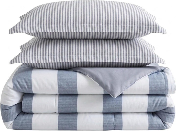 Nautica Fairwater Comforter Set, Full/Queen, Blue, Full/Queen