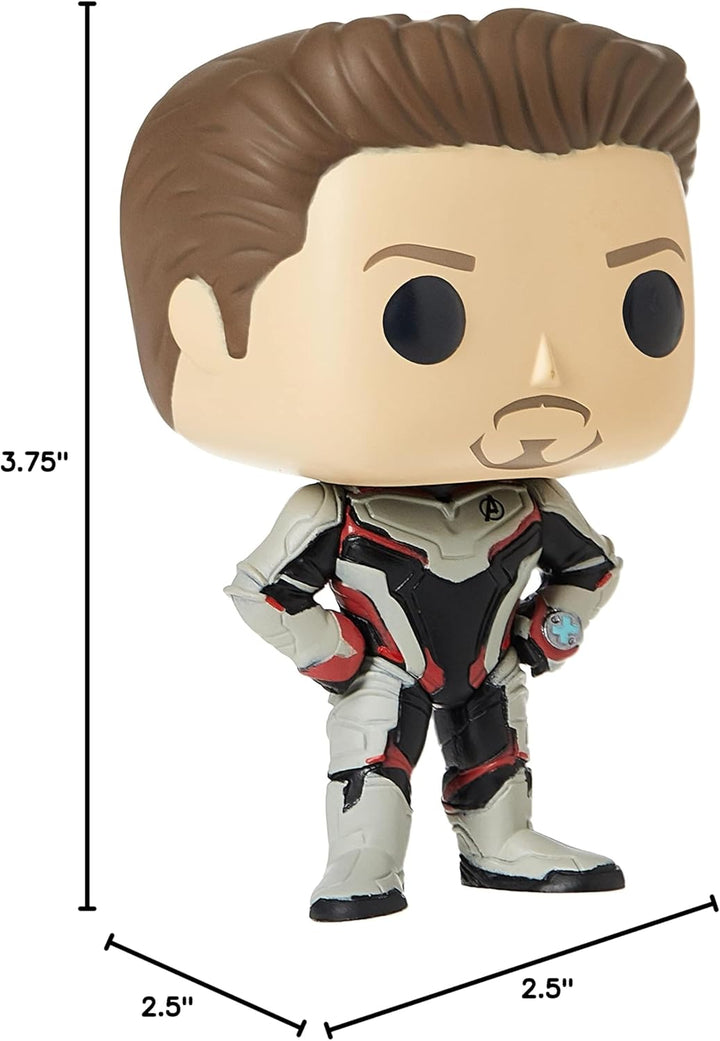 Funko Pop! Bobble: Marvel Avengers Endgame: Tony Stark - Iron Man - Vinyl-Sammelfigur - Geschenkidee