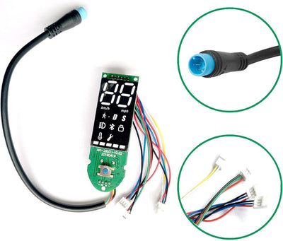 LEFELWEL V2.0 Upgrade 1S Scooter Dashboard Zubehör mit Bluetooth-Leiterplatte ,Steuerplatine Kompati