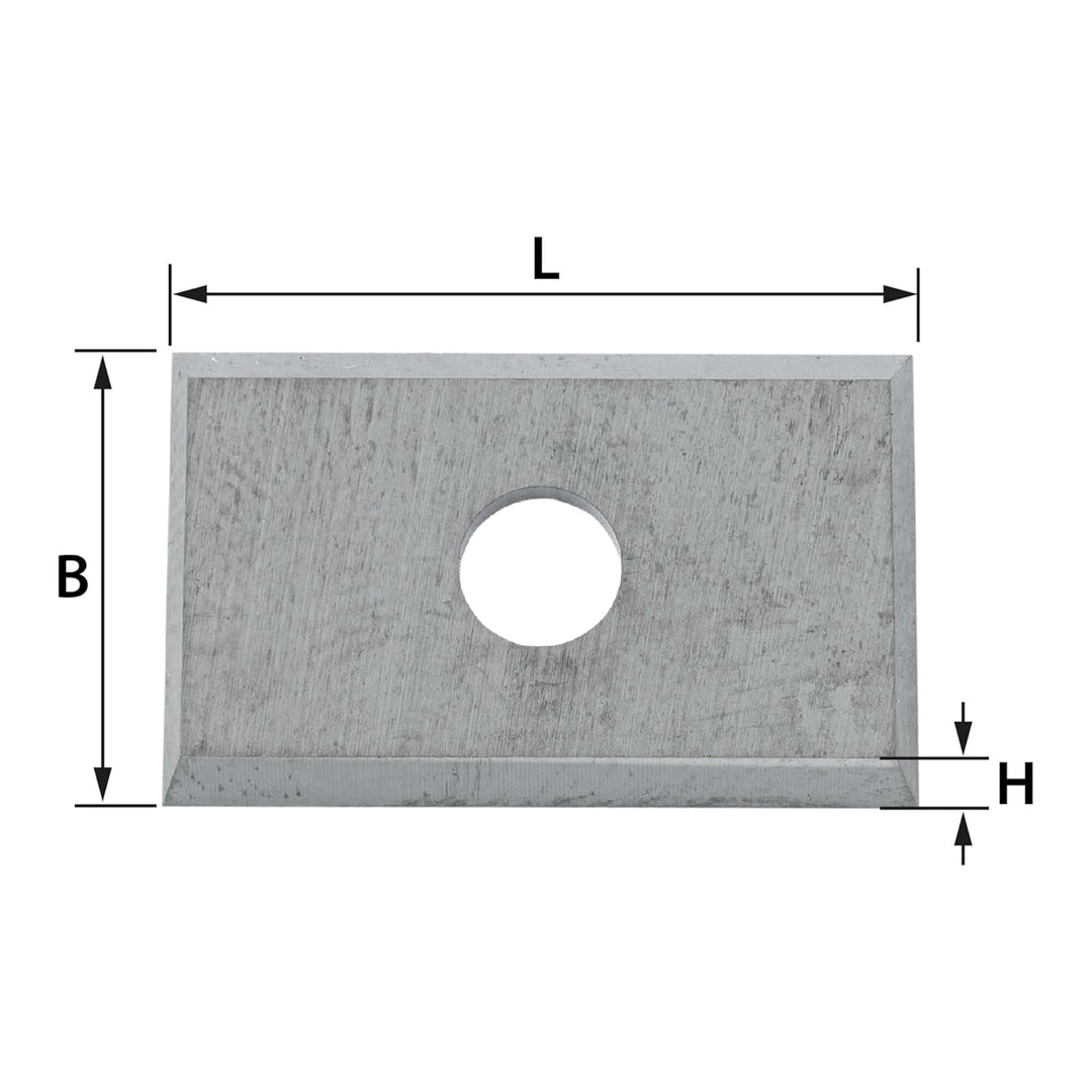 ENT 00515 Wendemesser HW, 19,5 mm x 12 mm x 1,5 mm, 4-seitig