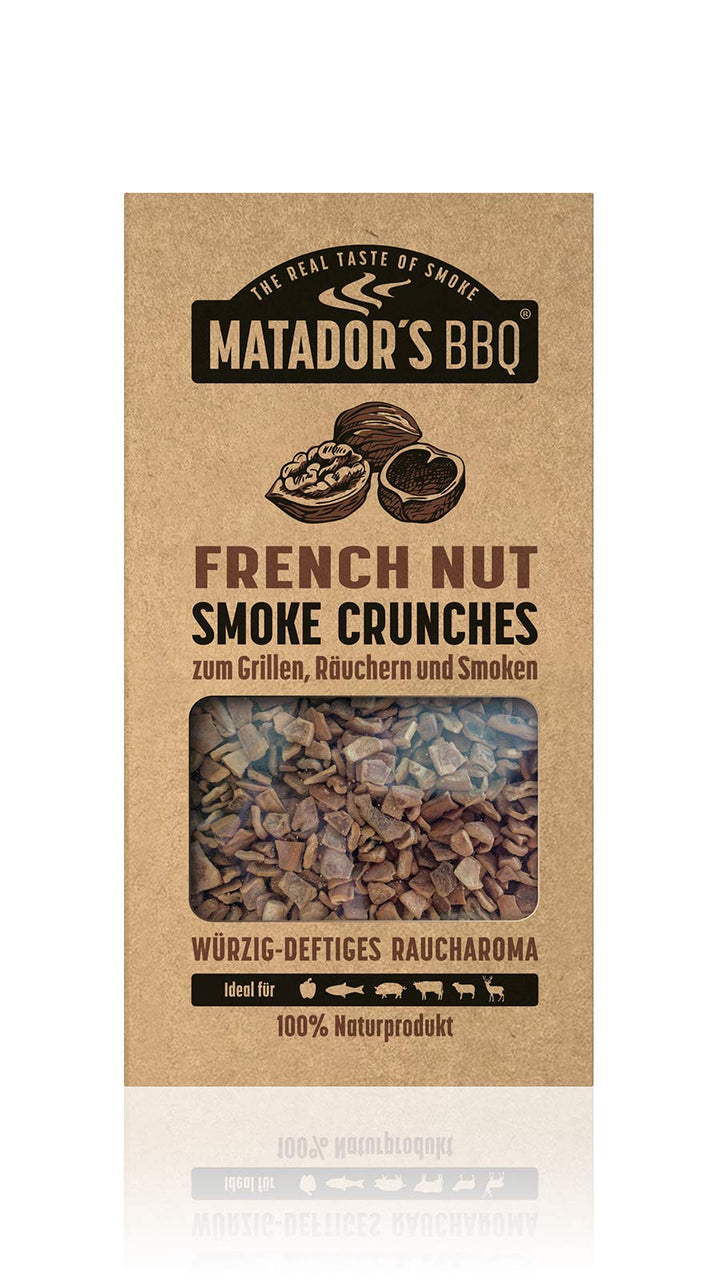 MATADOR'S BBQ Smoke Crunches Räucherchips zum Grillen, Räuchern und Smoken, nachhaltig und hochwerti