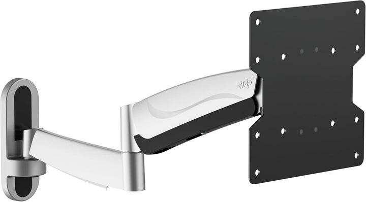 RICOO TV Monitor Wandhalterung Schwenkbar Gasdruckfeder für 27-47 Zoll, Universal TV Halterung S2722