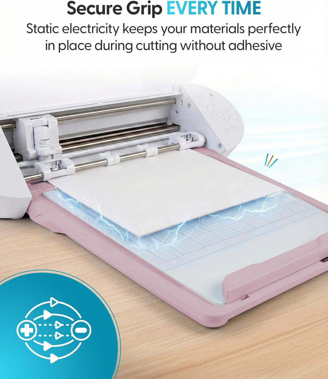 Silhouette America Silhouette Elektrostatische Schneidematte für die Verwendung mit Cameo 5 und Came