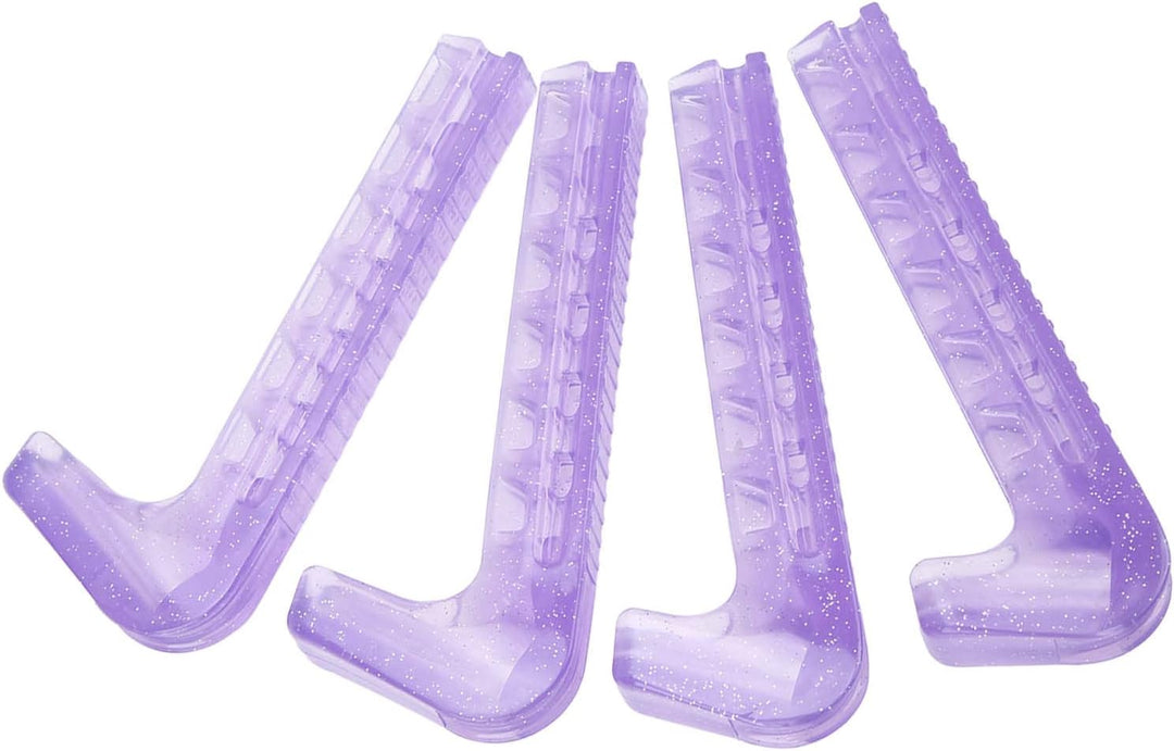 Zerodis Schlittschuh-Klingenschutz, Schlittschuh-Schutzfeder-Design für Hockey-Schlittschuhe Violett