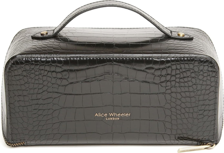 Luxuriöser Kosmetikkoffer von Alice Wheeler London, Zugkoffer, Kosmetiktasche, Kosmetiktasche, Make-