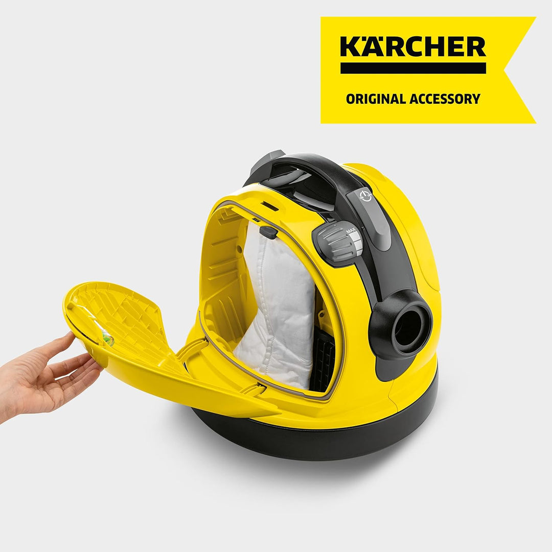 Kärcher 6.904-329.0 Filterbeutel Ersatz (5 stück), 1 - Pack (Packung mit 2) Weiss / Gelb 1 - Pack (P