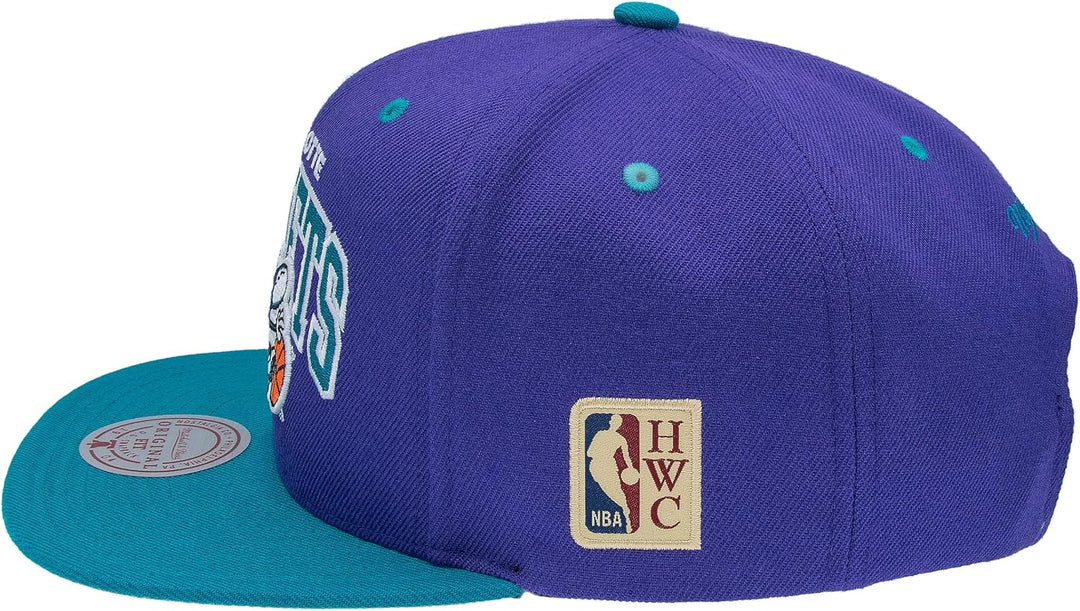 Mitchell & Ness Team Arch Basecap mit Snapback Verschluss - NBA/Hardwood Classics Einheitsgrösse Cha
