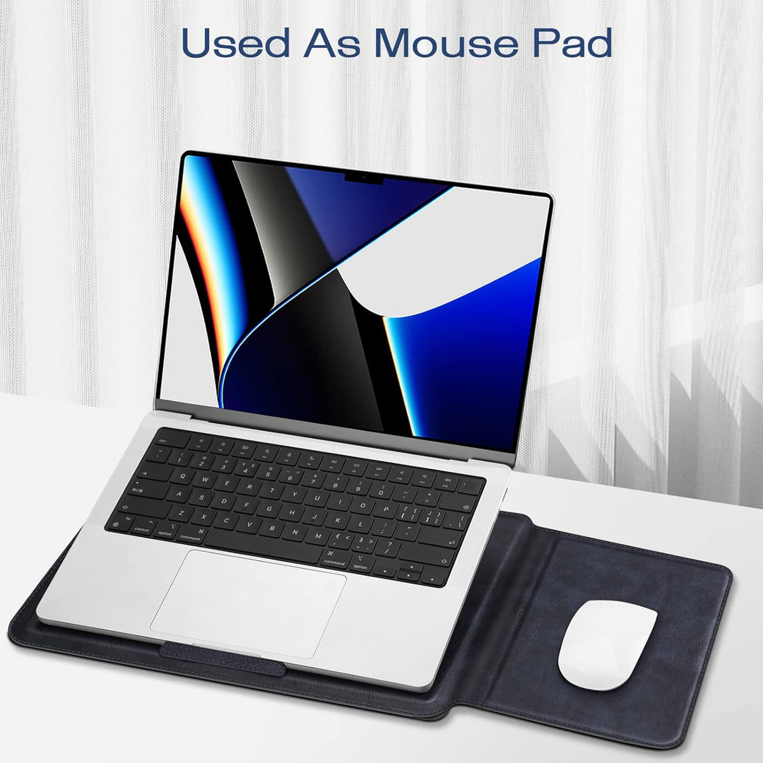 Fintie 13.6 Zoll Laptop Tasche mit Ständer Kompatibel mit MacBook Air 13.6 2026-2022, MacBook Neo, M