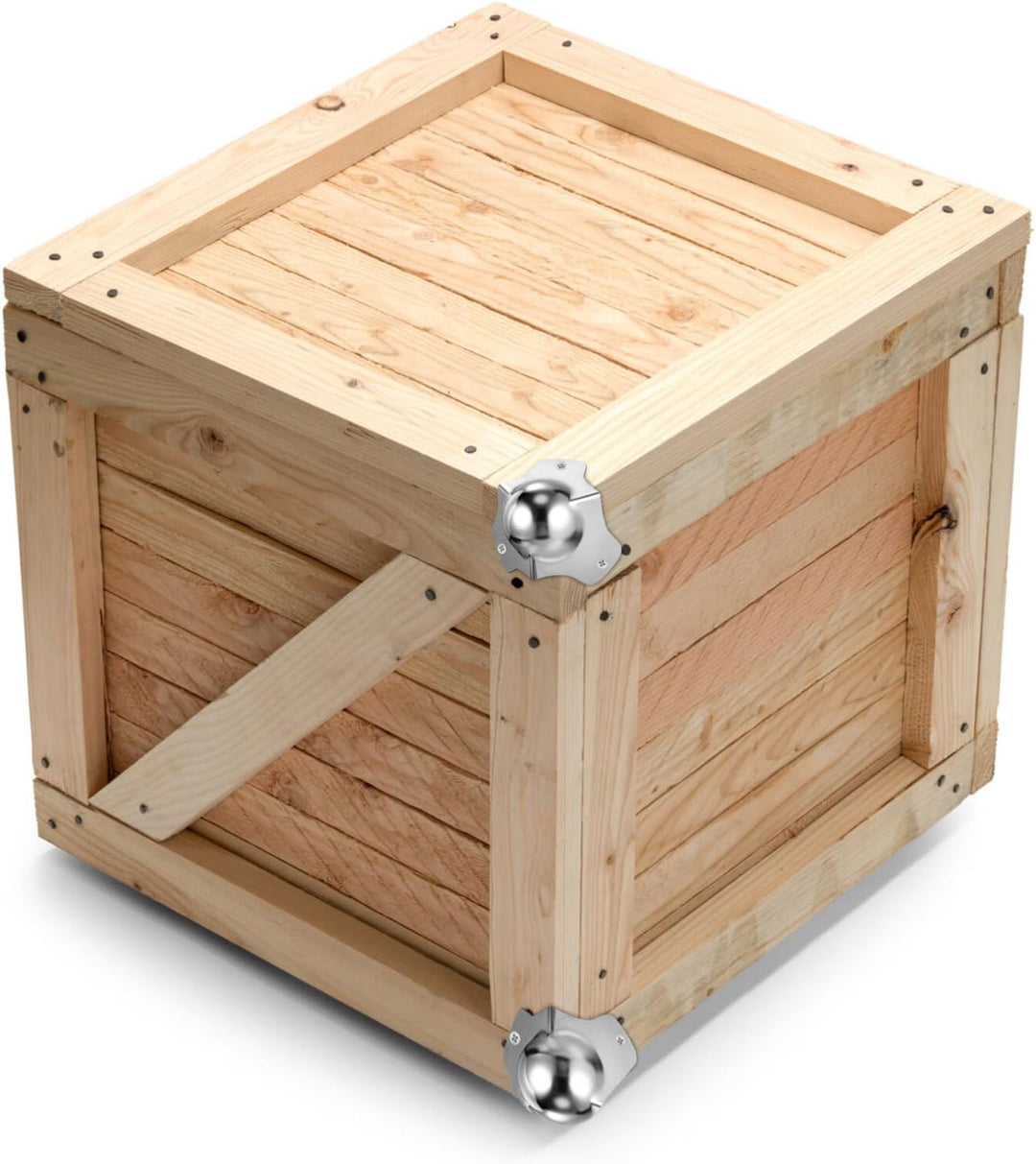 Milisten Metall Kugel Eckenschutz 7X6.5X6 cm Robuster Kantenschutz Für Flugschrank & Aufbewahrungsko