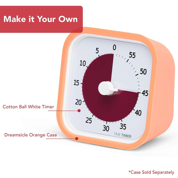 Time Timer Home MOD - 60 Minuten Visueller Timer Home Edition (Lakenweiss) & Home MOD — 60 Minuten K