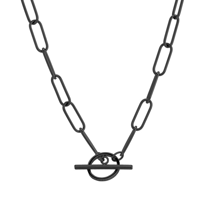 Liebeskind Halskette aus Edelstahl (Black)