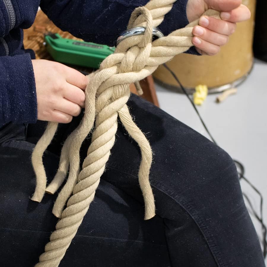 Hochwertiges Kletterseil / Klettertau, Schaukelseil, Fitnesstau, Spielseil- Länge 3,0mtr. / 30mm Pol