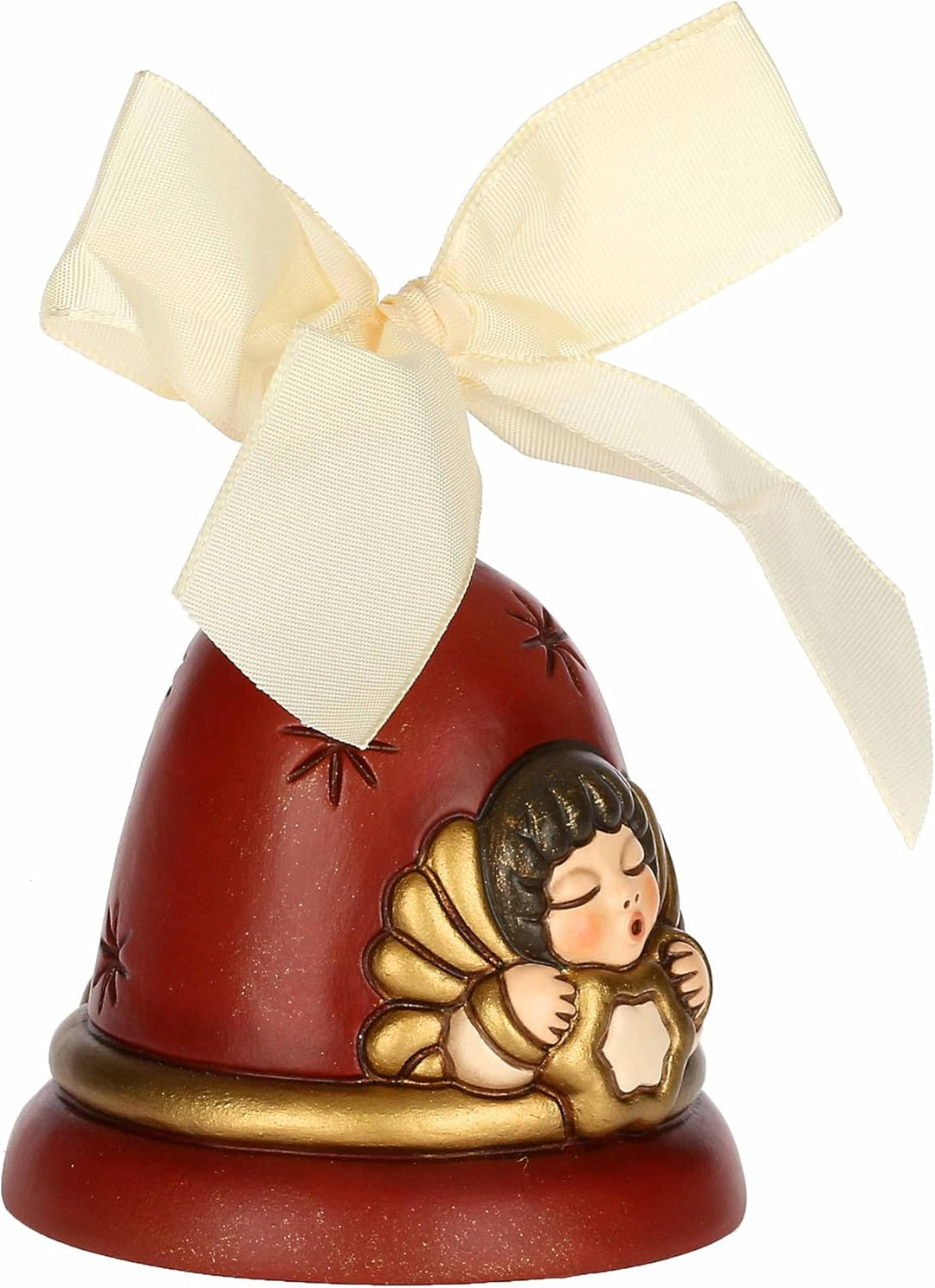 THUN, Glocke mit Engel aus Keramik, Kollektion Weihnachtszauber, Limited Edition 2024 zum Sammeln, G