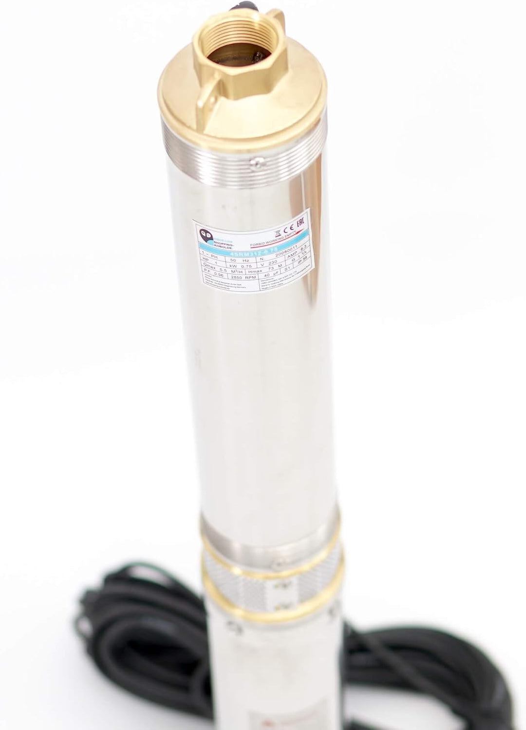 Robuste Tiefbrunnenpumpe 4SRM316 4 Zoll Sandverträglich