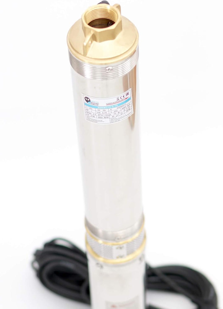 Robuste Tiefbrunnenpumpe 4SRM316 4 Zoll Sandverträglich