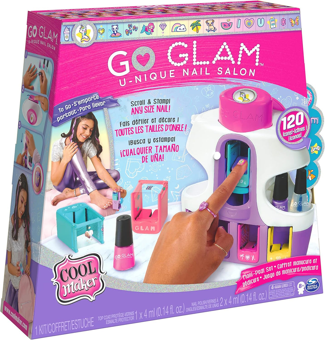 Cool MAKER Go Glam Unique Nagel Salon - Finger- und Fussnägel lackieren und mit Mustern und Motiven