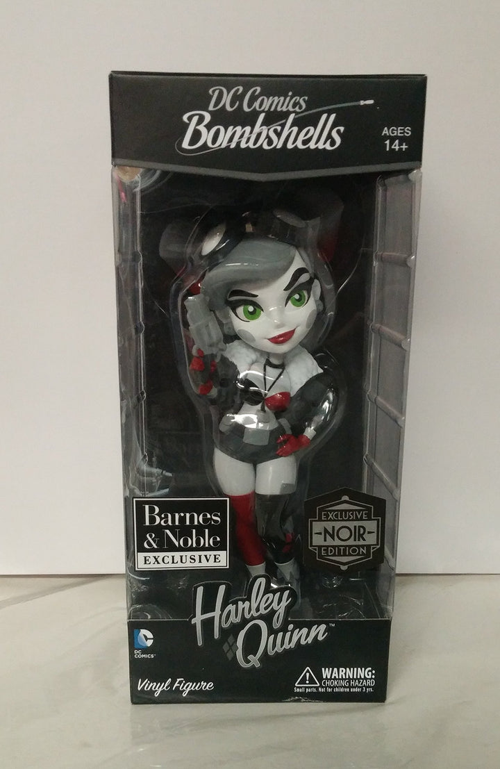 DC Comics Bombshells Harley Quinn Vinyl Figure B & N Exclusive Noir Edition