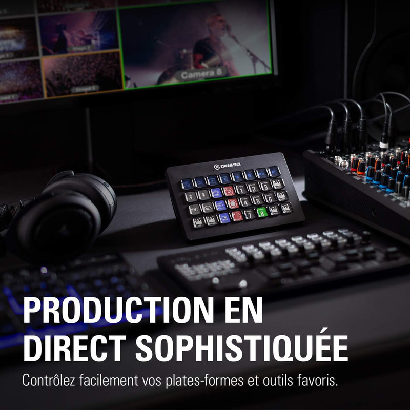Elgato Stream Deck XL – erweiterter Studio-Controller, 32 Tasten, auslösen von Aktion in Apps und So