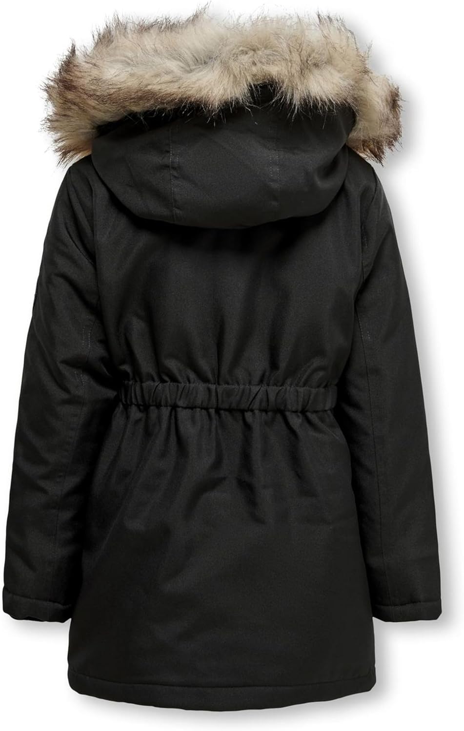 ONLY girl Langer Parka Lang Parka 122 Black/Detail:fur Light Grey, 122 Black/Detail:fur Light Grey