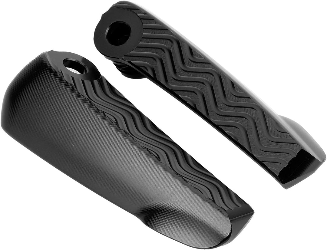 Motorrad Fussrasten, 1 Paar Motorrad Hintere Fussrasten Pedalauflage Aluminium Motorrad Klappbare Fu