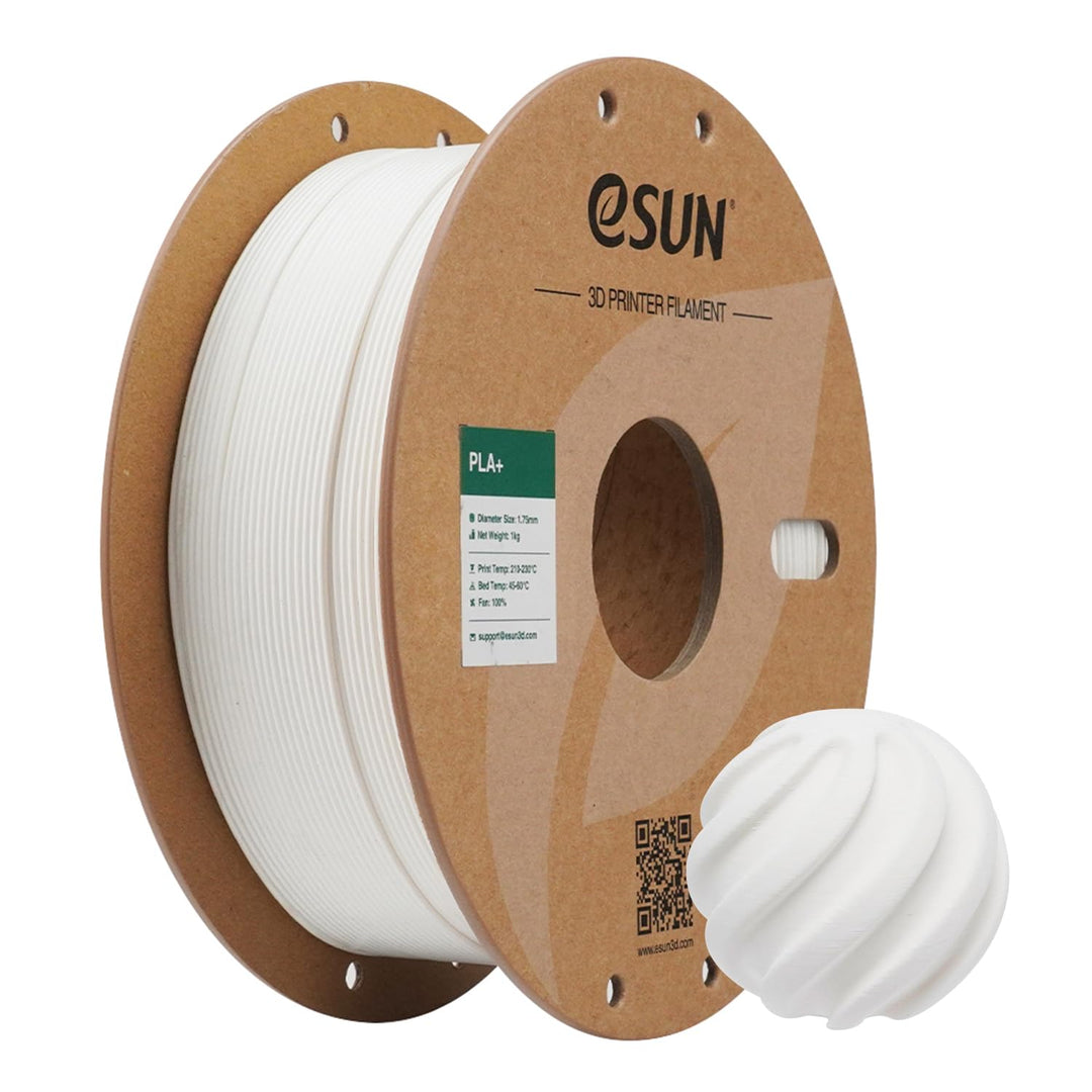 eSUN PLA+ Filament 1.75mm, 3D Drucker Filament PLA Plus, Massgenauigkeit +/- 0.03mm, 1kg Spule (2.2
