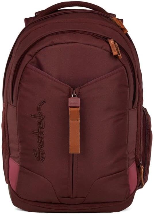 Satch Match Pencil Slider Edition Schulrucksack Set 3tlg. inkl. Sporttasche Nordic Ruby, Nordic Ruby