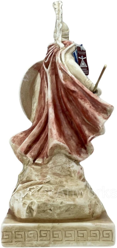 Leonidas Skulptur aus Steinguss, Antiker Griechenland-Krieger, Griechische Statue