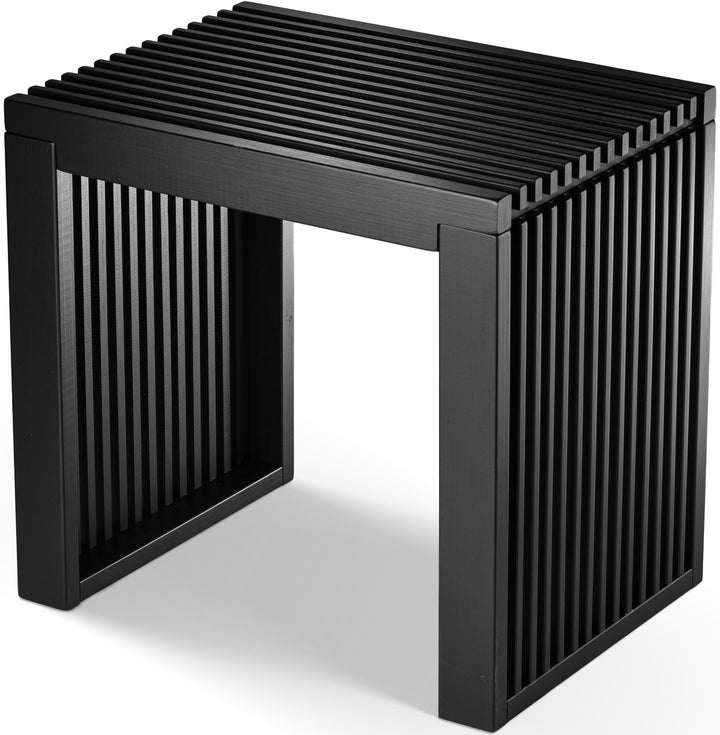 Bambus Holzhocker - Flur Möbel - Sitzbank Flur - Holzbank - Blumenhocker | BAM BOO BOX Bambus Blumen